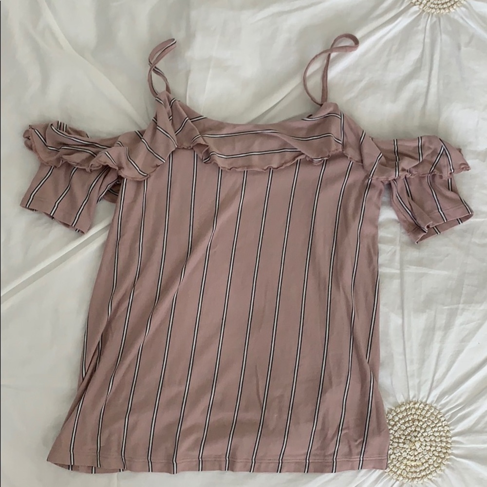 Off the Shoulder Sleeve Tank